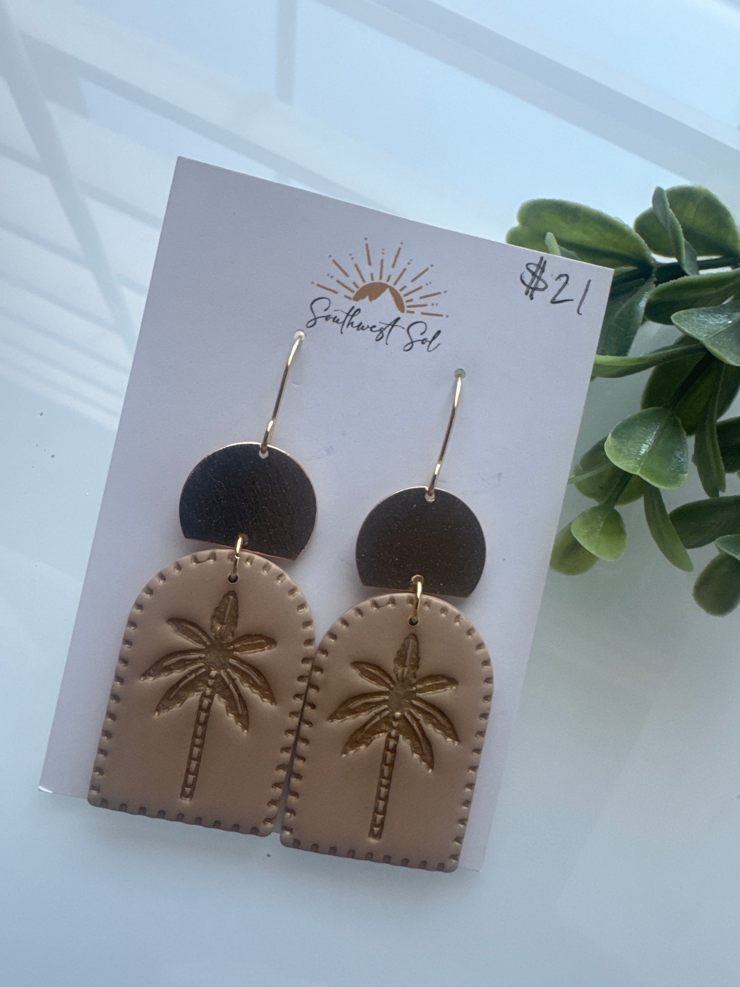 Palm Tree Dangles