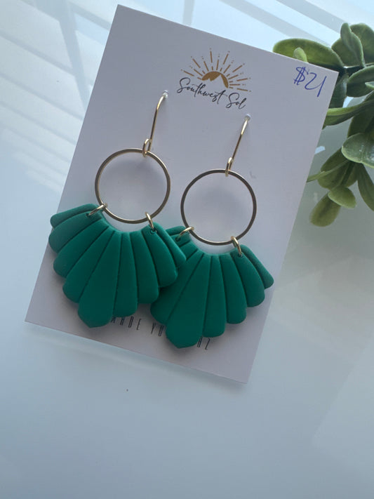 Turquoise/Teal Dangle