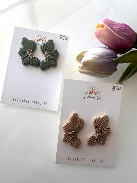 Half Flower Stud