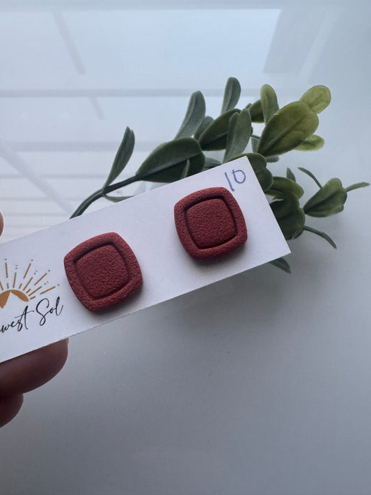 Terracotta Studs
