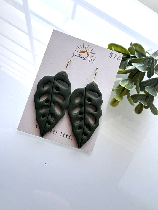 Green Leaf Dangles