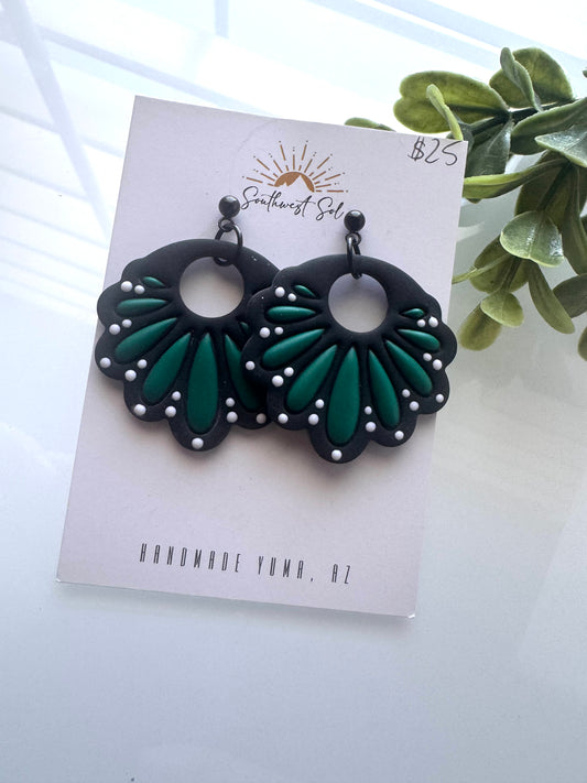 Hand painted Talavera Dangle